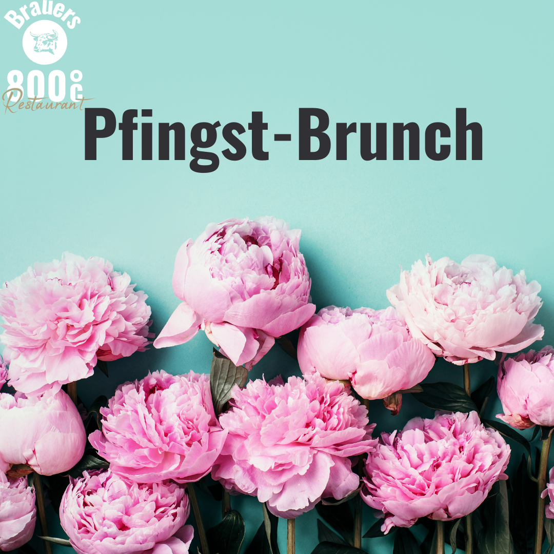Bild für den Sonntagsbrunch mit Draufsicht auf viele Frühstücksspeisen wie Kaffee, Toast, Orangensaft, Speck und vieles mehr
